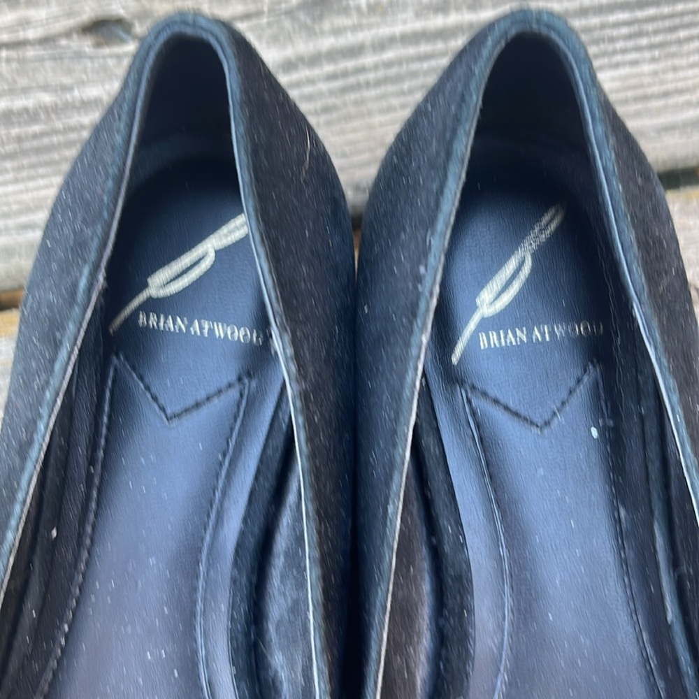 Brian Atwood Flats Pointy Toe 6.5 - Picture 2 of 9